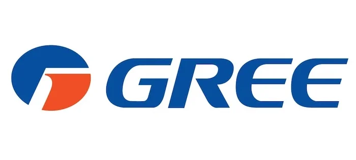 Logo du fabricant GREE, synonyme de rapport qualité-prix en climatisation