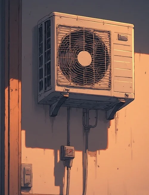 Résultat d'un bon entretien : un climatiseur mural propre offrant une performance et une qualité d'air optimales