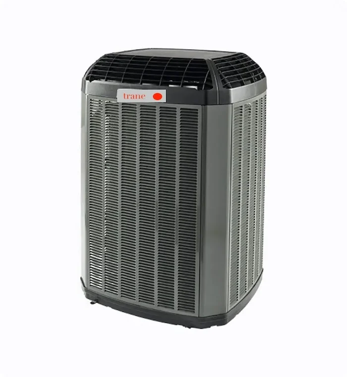 Thermopompe centrale de la marque Trane, reconnue pour sa durabilité