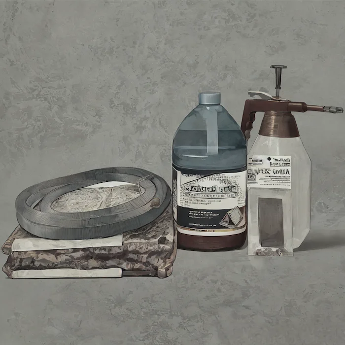 Équipement et produits nécessaires pour nettoyer en toute sécurité une thermopompe extérieure