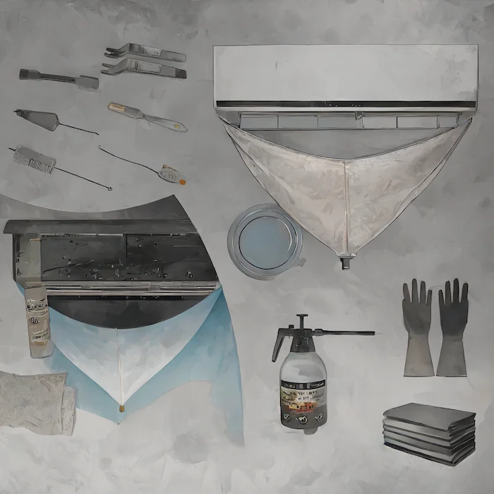 Équipement et produits recommandés pour le nettoyage sécuritaire d'un climatiseur mural